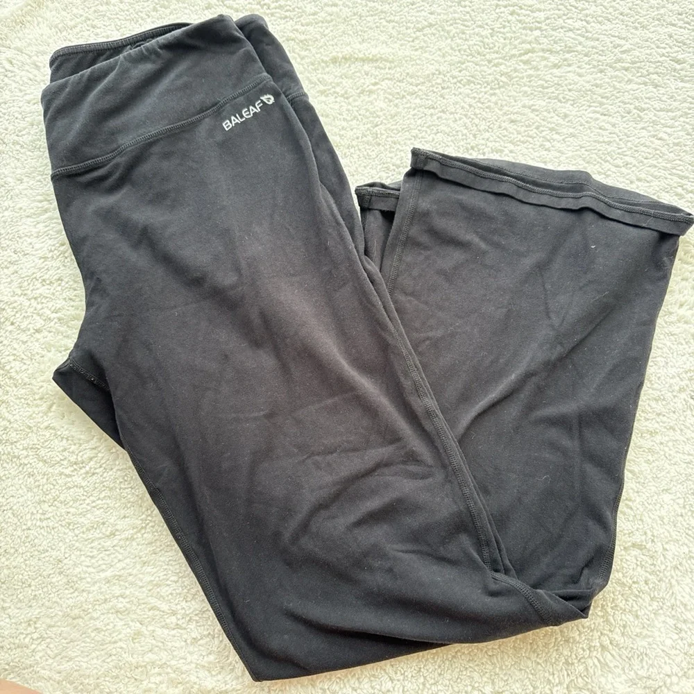 Baleaf Black Yoga Leggings - Picture 5 of 5